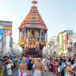 Car festival held at Sri Devarajaswamy temple in Kancheepuram