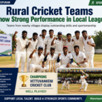Rural Cricket Teams Show Strong Performance in Local League